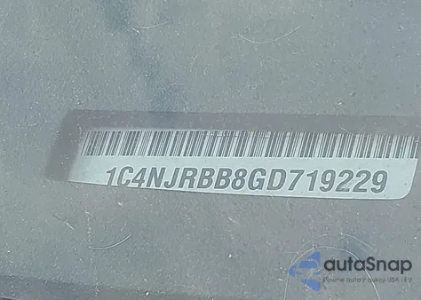 2016 Jeep Patriot Sport z USA, uszkodzony, nr VIN 1C4NJRBB8GD719229